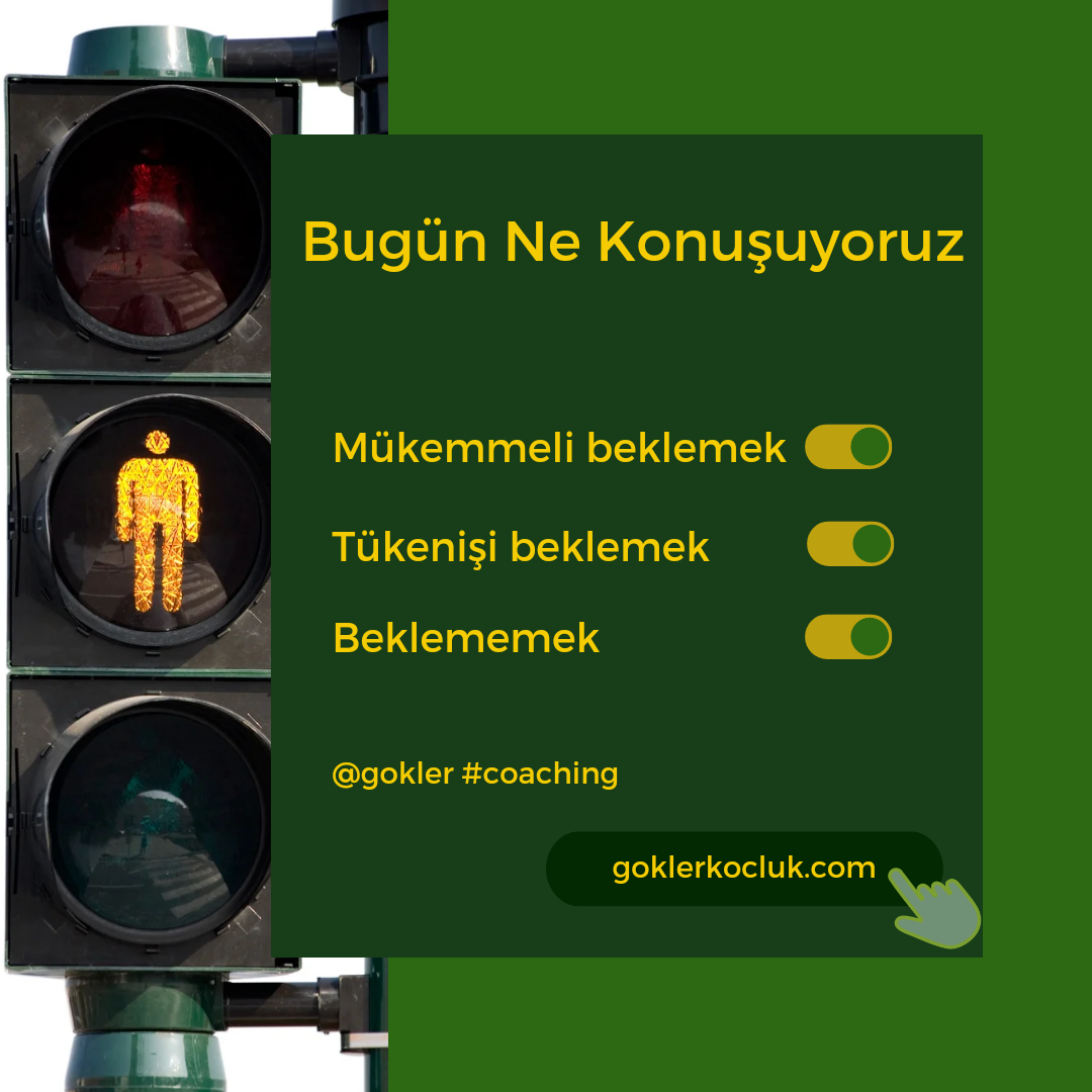 {Koçlukta} Konumuz: Beklemek yahut beklememek